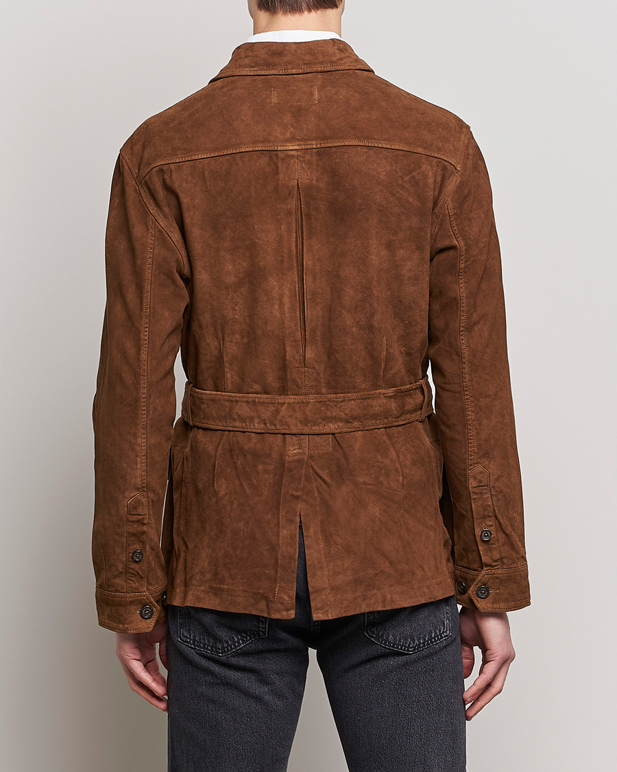 Herre | Jakker | Polo Ralph Lauren | Safari Suede Field Jacket Smith Brown