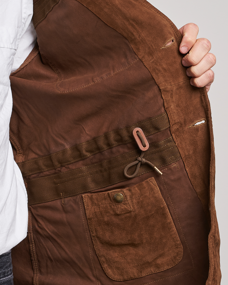 Herre | Jakker | Polo Ralph Lauren | Safari Suede Field Jacket Smith Brown
