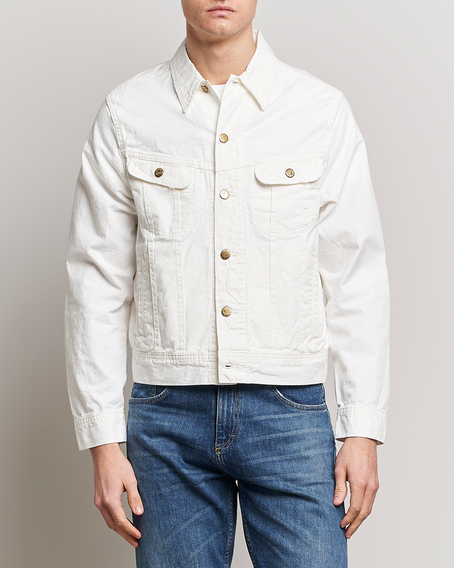 Herre | Jakker | Polo Ralph Lauren | Trucker Denim Jacket White