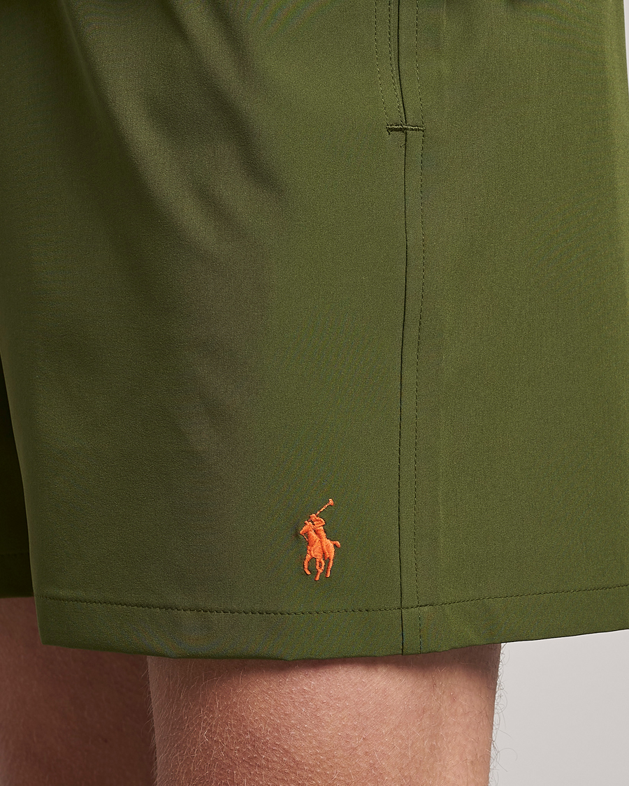 Herre | Badeshorts | Polo Ralph Lauren | Recyceled Traveler Boxer Swimshorts Supply Olive