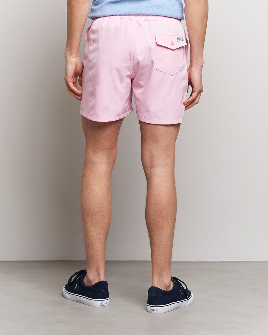Herre | Badeshorts | Polo Ralph Lauren | Recyceled Traveler Boxer Swimshorts Carmel Pink
