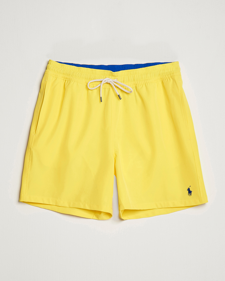 Herre | Badeshorts | Polo Ralph Lauren | Recyceled Traveler Boxer Swimshorts Lemon Crush