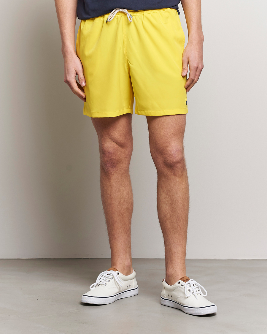 Herre | Badeshorts | Polo Ralph Lauren | Recyceled Traveler Boxer Swimshorts Lemon Crush