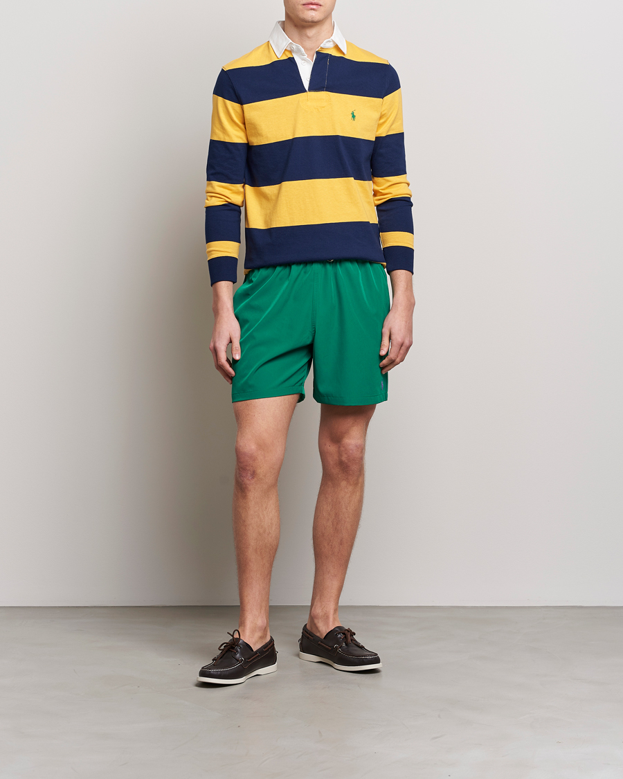 Herre | Badeshorts | Polo Ralph Lauren | Recyceled Traveler Boxer Swimshorts Primary Green