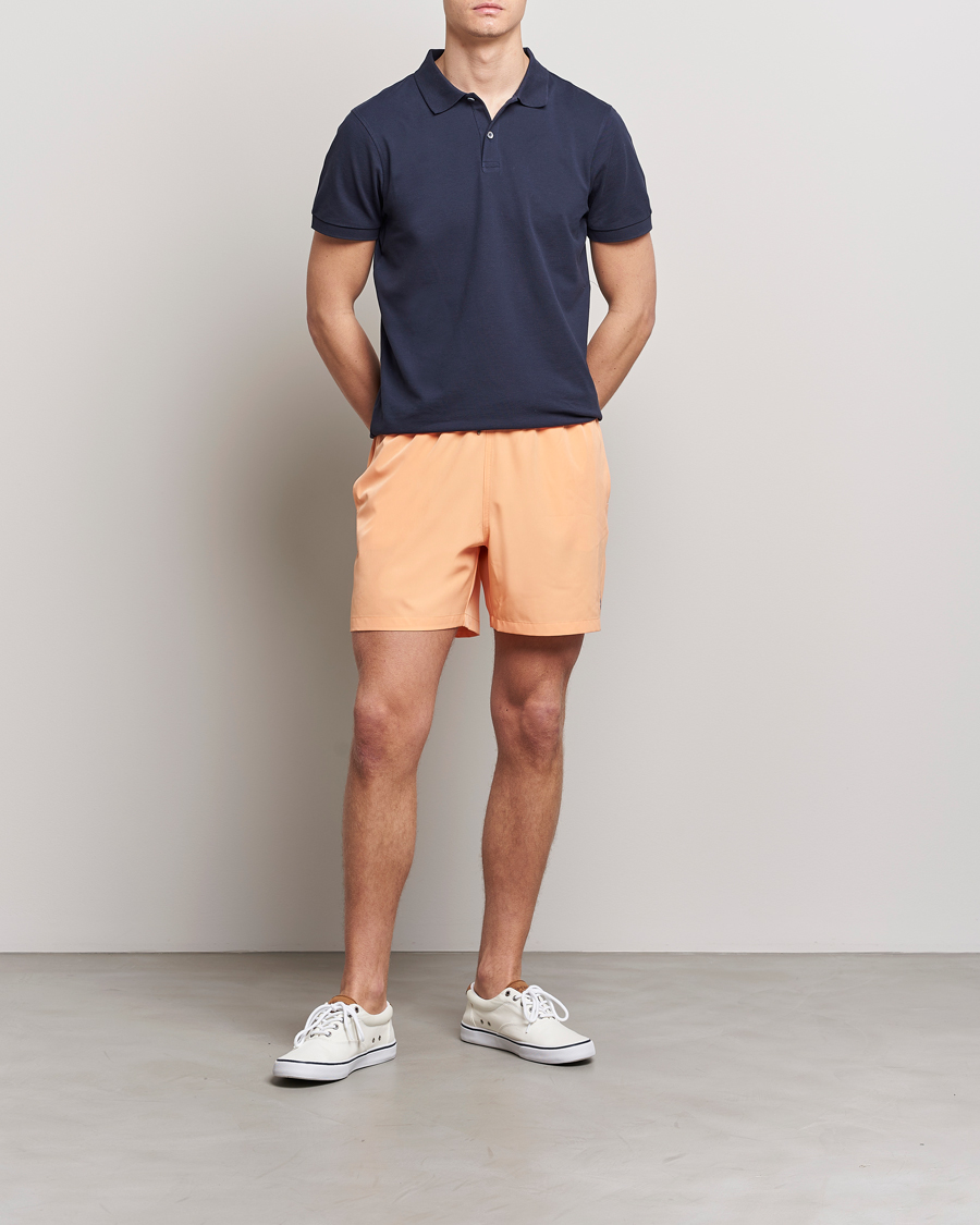 Herre | Badeshorts | Polo Ralph Lauren | Recyceled Traveler Boxer Swimshorts Fair Orange