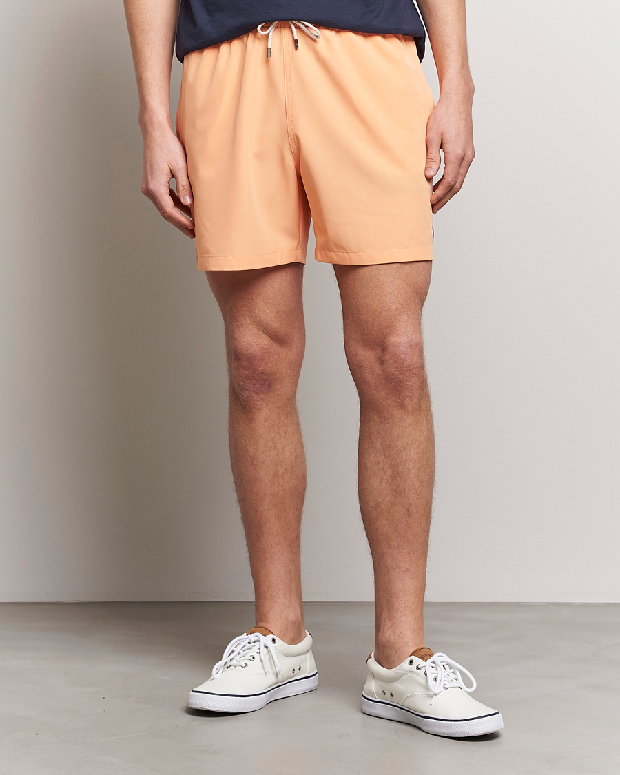Herre | Badeshorts | Polo Ralph Lauren | Recyceled Traveler Boxer Swimshorts Fair Orange