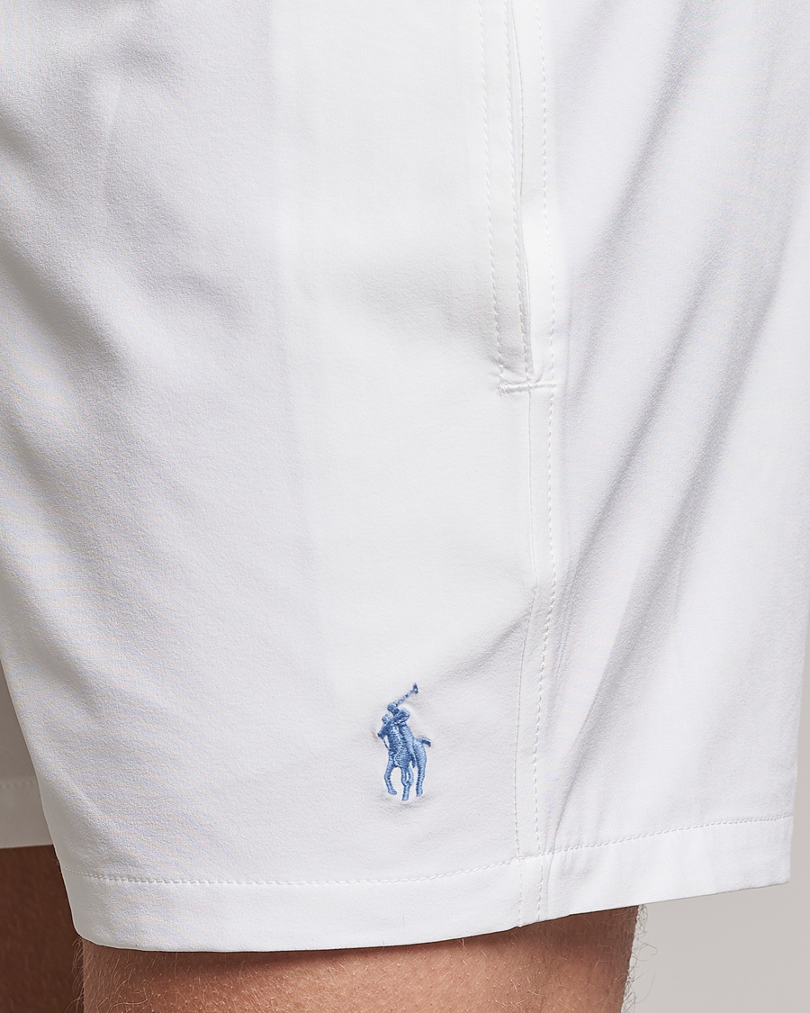Herre | Badeshorts | Polo Ralph Lauren | Recycled Slim Traveler Swimshorts White