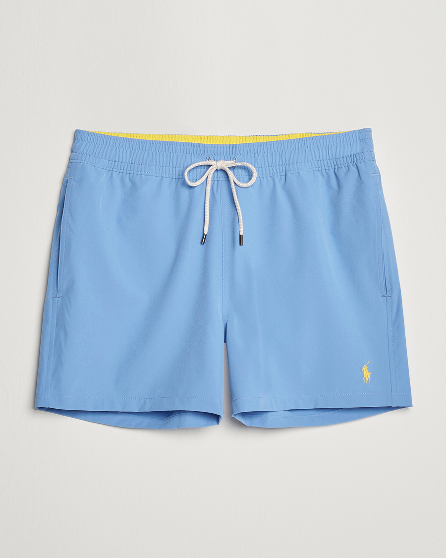 Herre | Badeshorts | Polo Ralph Lauren | Recycled Slim Traveler Swimshorts Harbor Island Blue