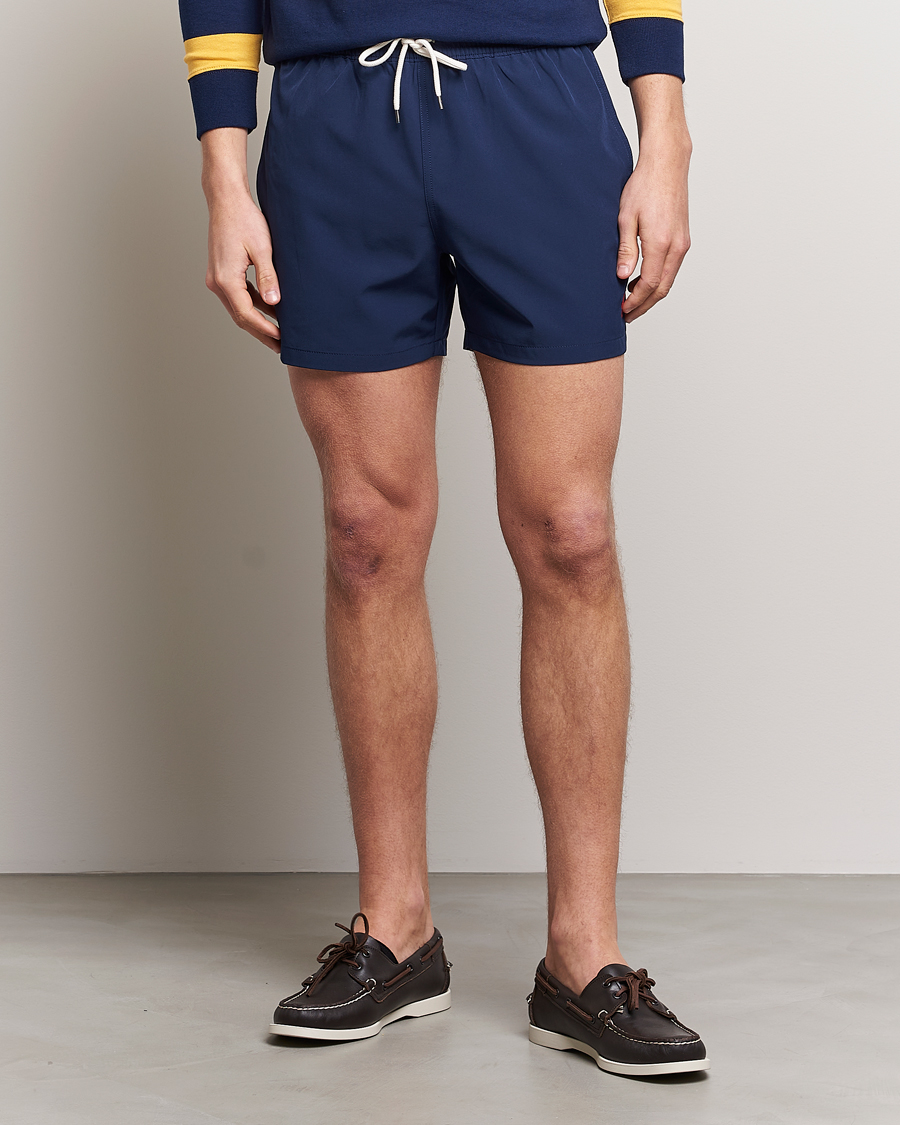 Herre | Badeshorts | Polo Ralph Lauren | Recycled Slim Traveler Swimshorts Newport Navy