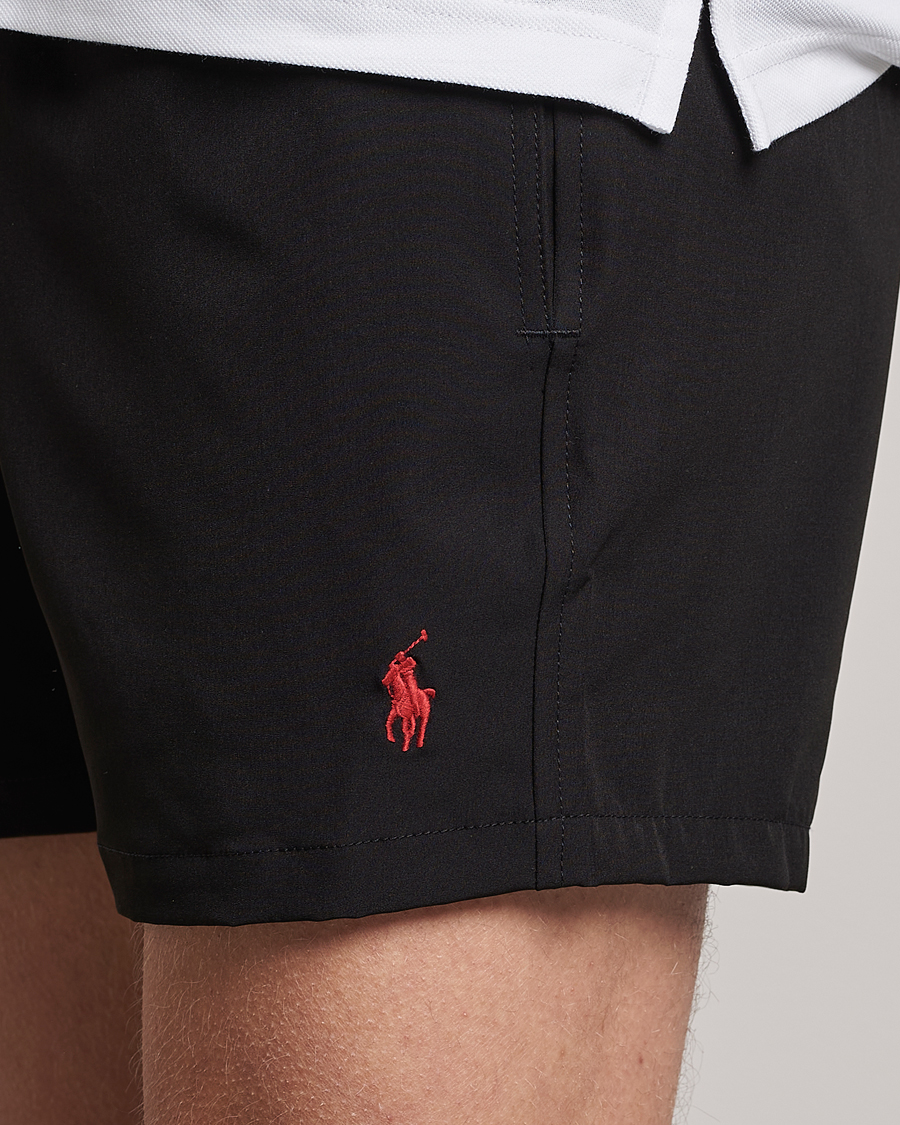 Herre | Badeshorts | Polo Ralph Lauren | Recycled Slim Traveler Swimshorts Black