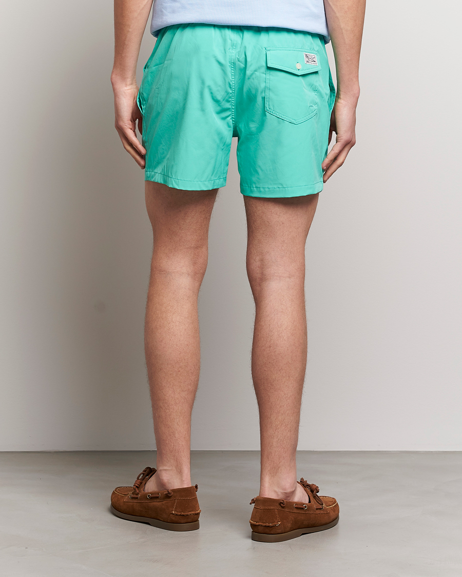 Herre | Badeshorts | Polo Ralph Lauren | Recycled Slim Traveler Swimshorts Sunset Green