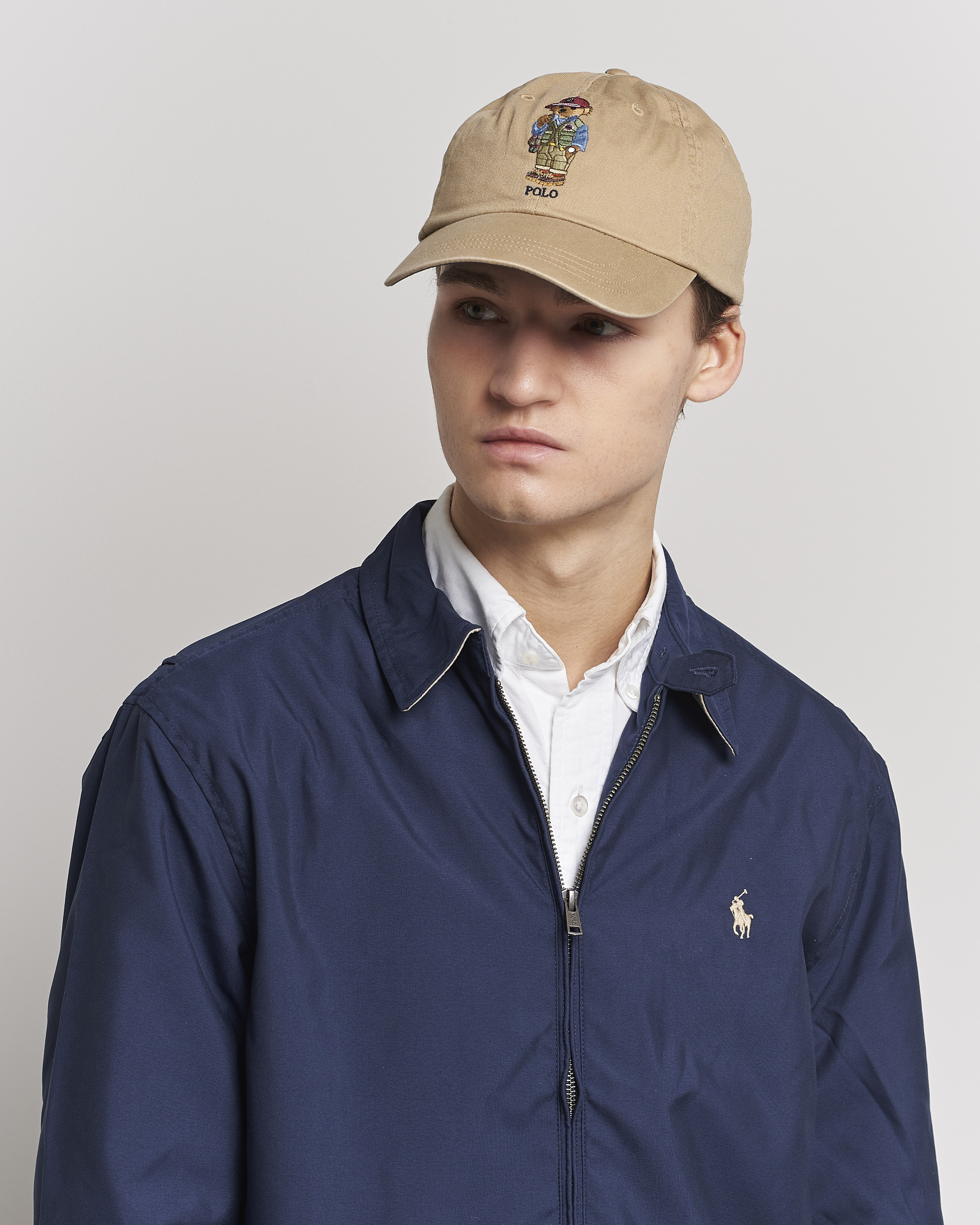 Herre | Polo Ralph Lauren Twill Bear Cap Luxury Tan | Polo Ralph Lauren | Twill Bear Cap Luxury Tan