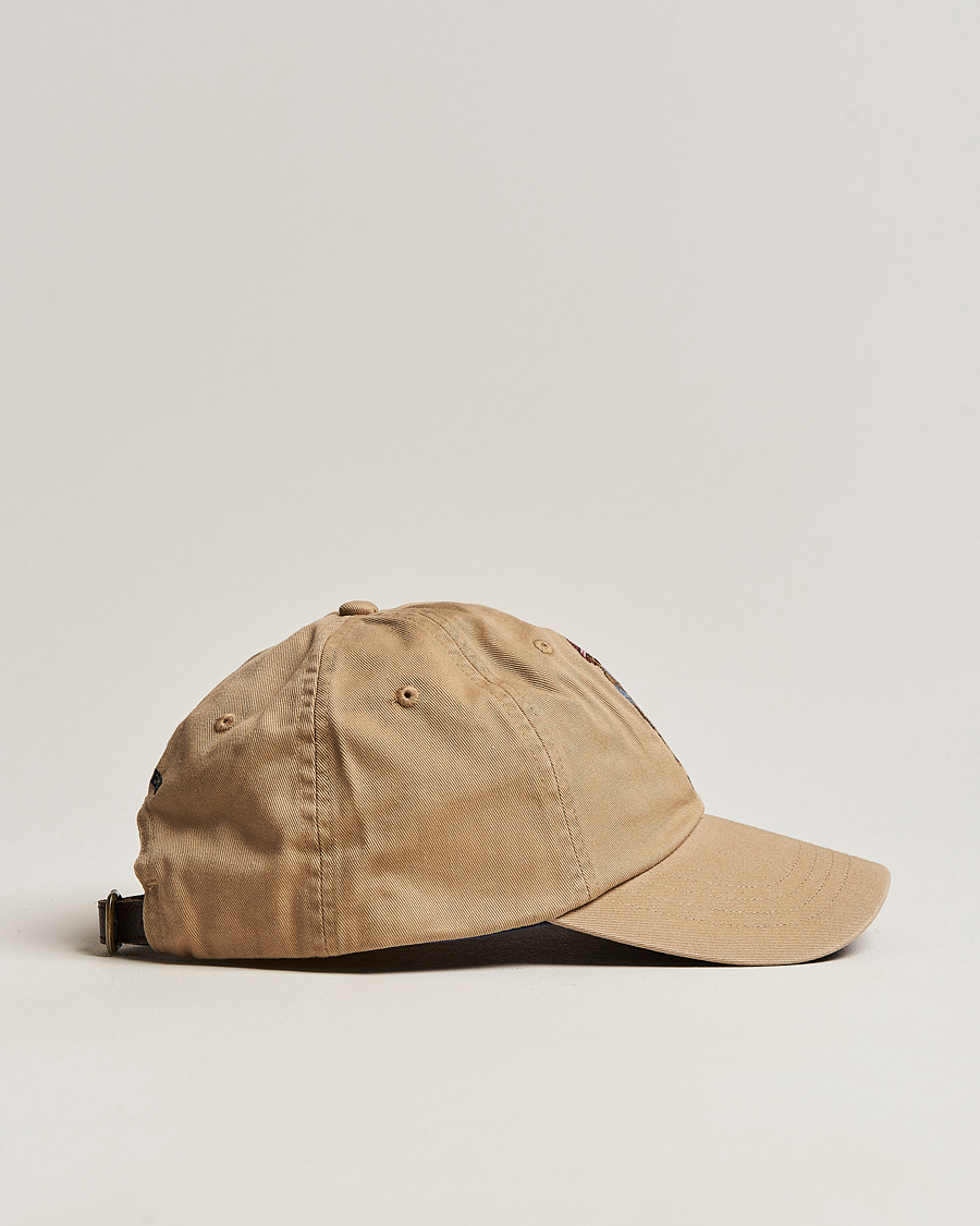 Herre | Polo Ralph Lauren Twill Bear Cap Luxury Tan | Polo Ralph Lauren | Twill Bear Cap Luxury Tan