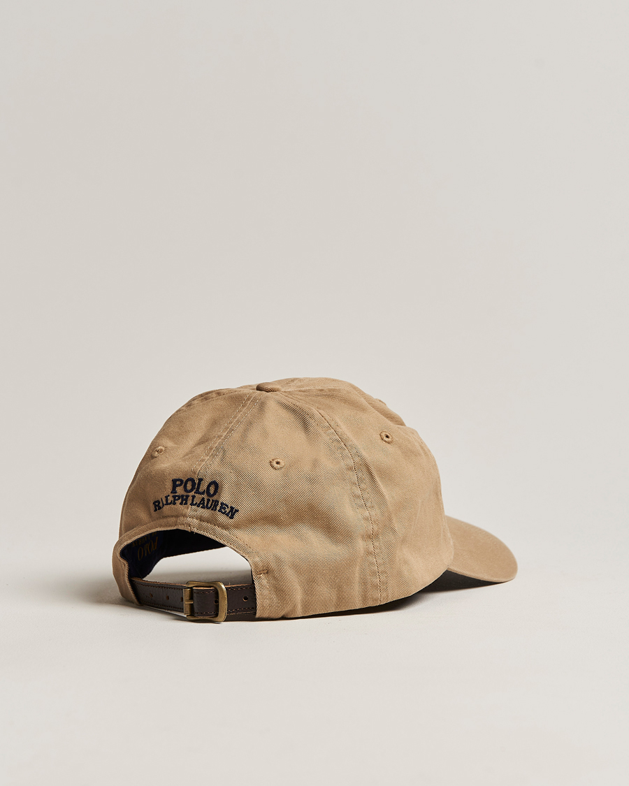 Herre | Polo Ralph Lauren Twill Bear Cap Luxury Tan | Polo Ralph Lauren | Twill Bear Cap Luxury Tan