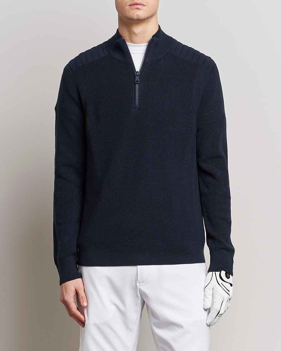Herre |  | RLX Ralph Lauren | Merino Half-Zip Sweater College Navy