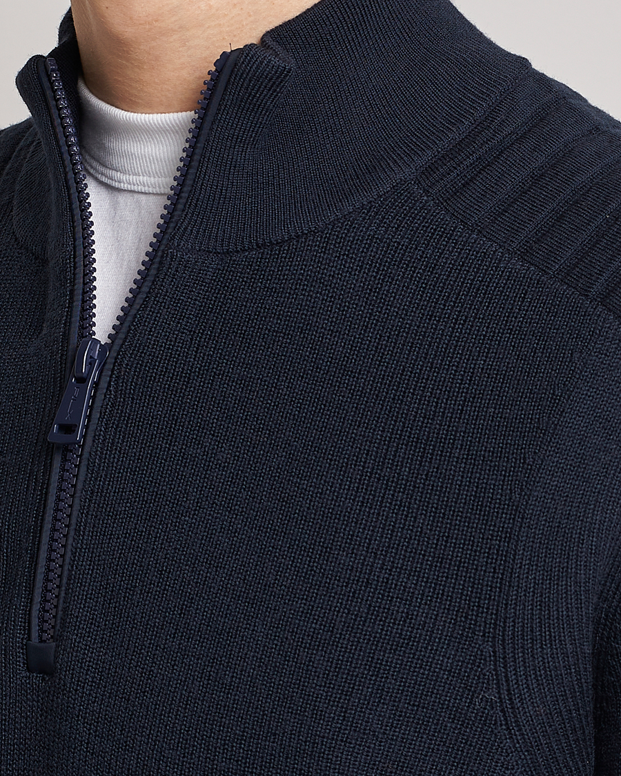 Herre | Gensere | RLX Ralph Lauren | Merino Half-Zip Sweater College Navy