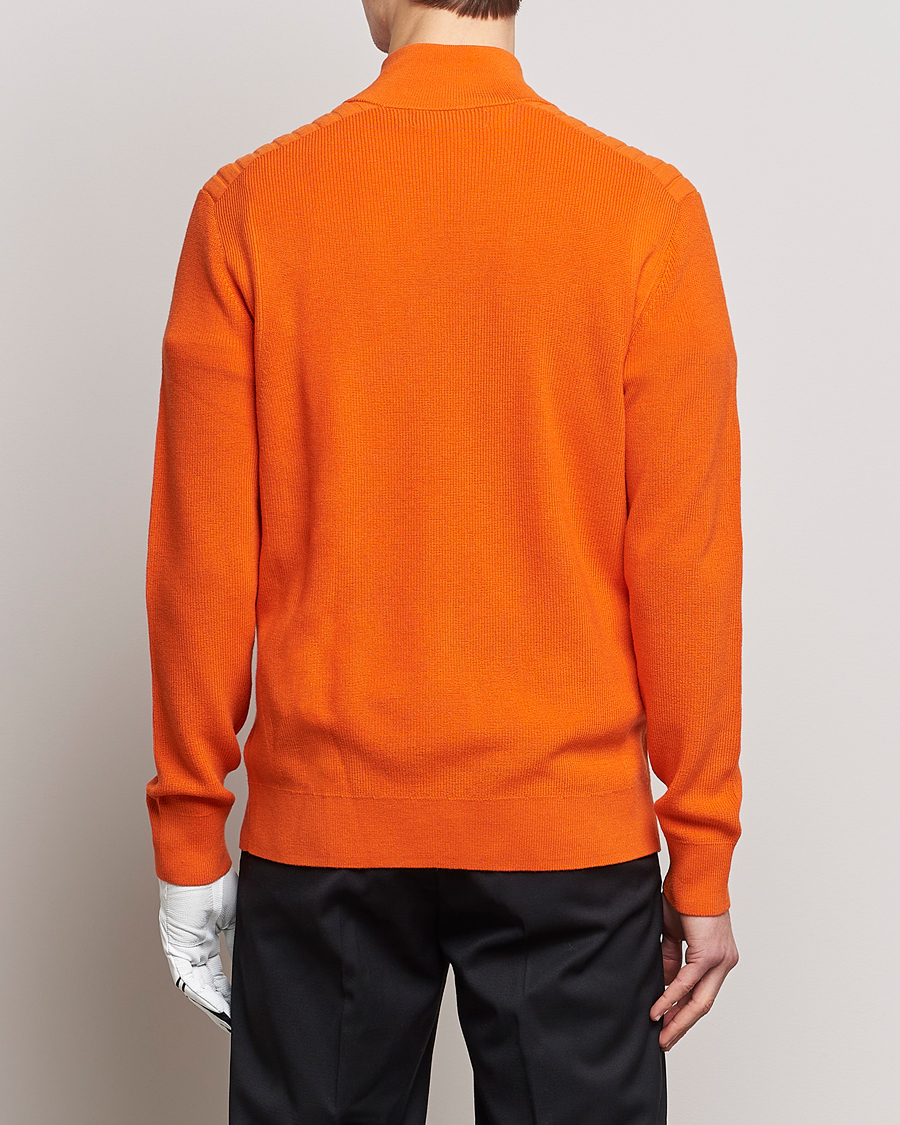 Herre | Gensere | RLX Ralph Lauren | Merino Half-Zip Sweater Sailing Orange