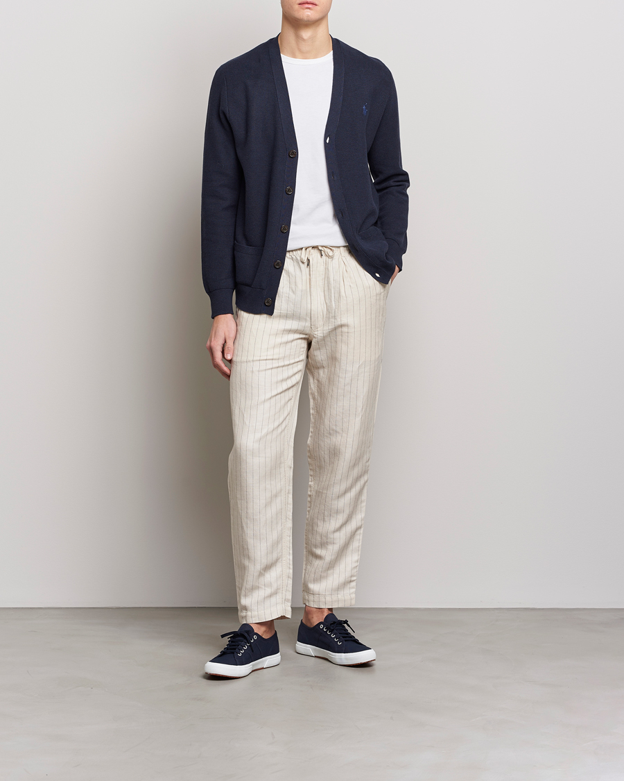 Herre | Gensere | Polo Ralph Lauren | Cotton Cardigan Navy Heather