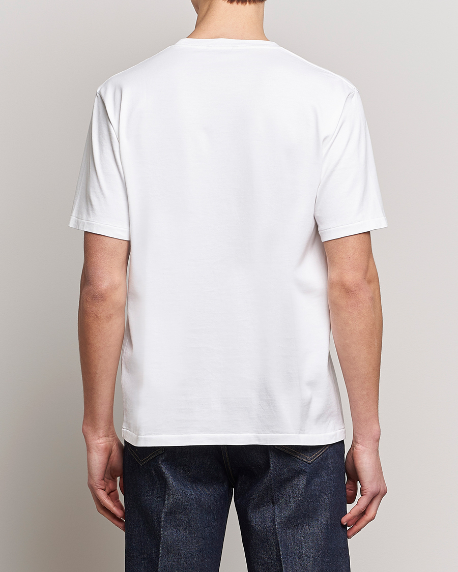 Herre | T-Shirts | Auralee | Luster Plaiting T-Shirt White