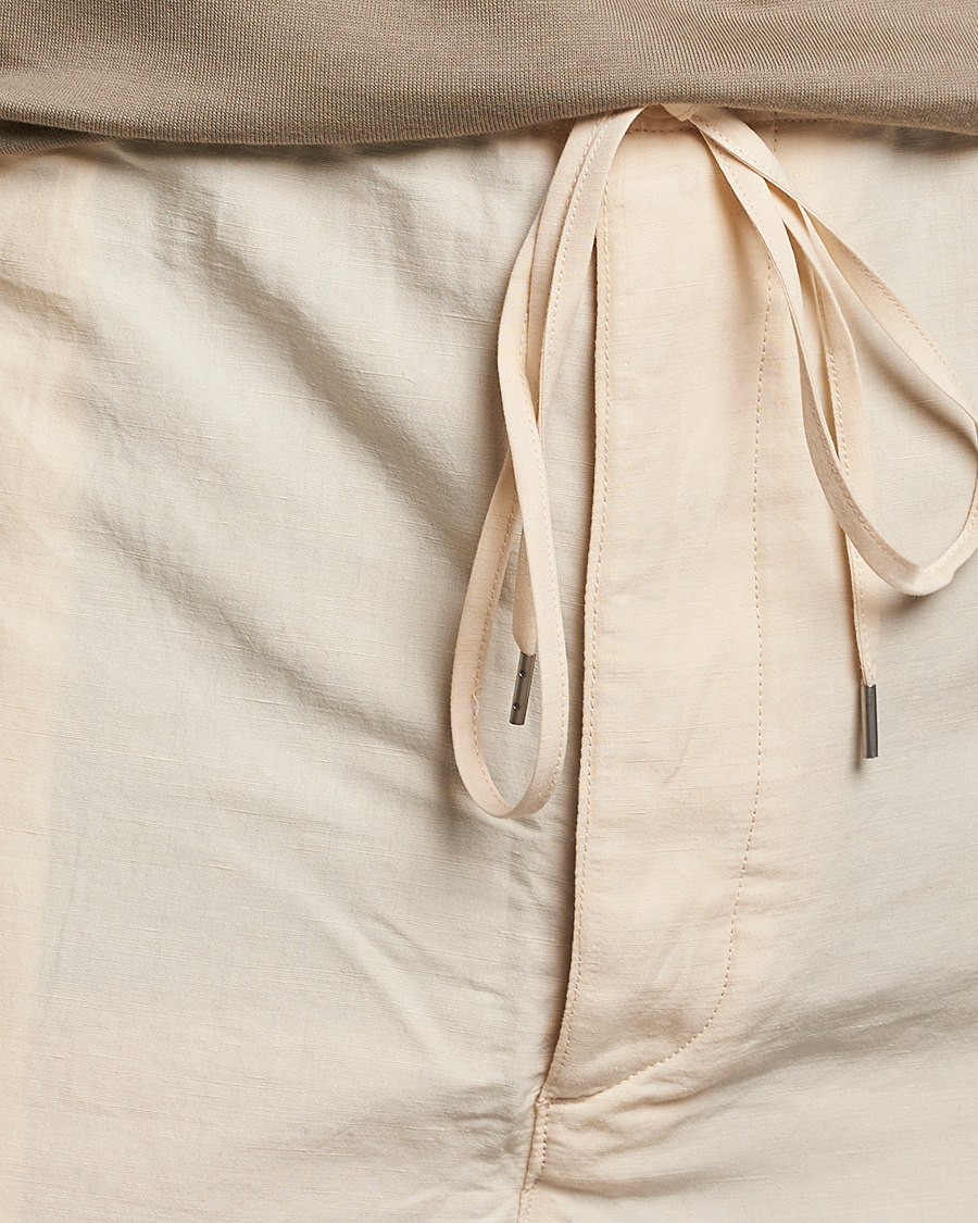 Herre | Shorts | Auralee | Finx Linen Easy Shorts Ecru