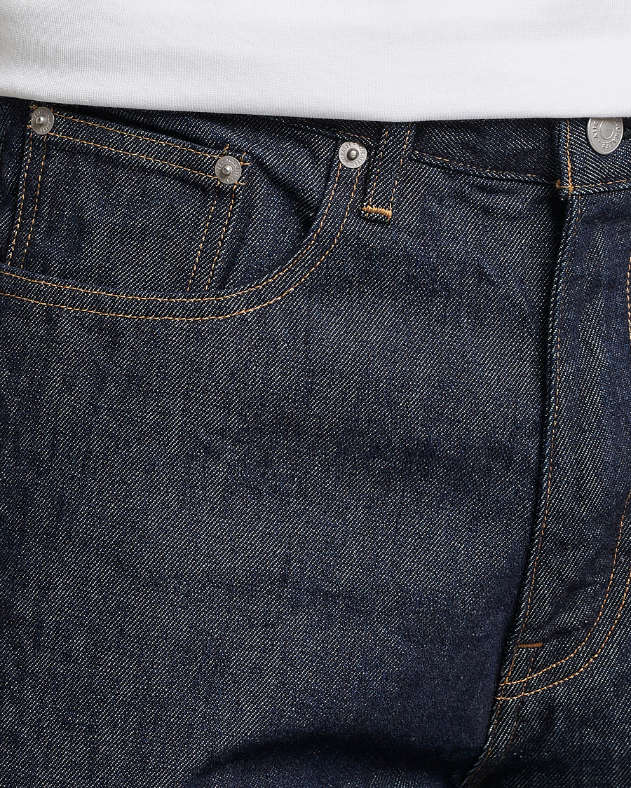 Herre | Jeans | Auralee | Regular Fit Denim Pants Dark Indigo