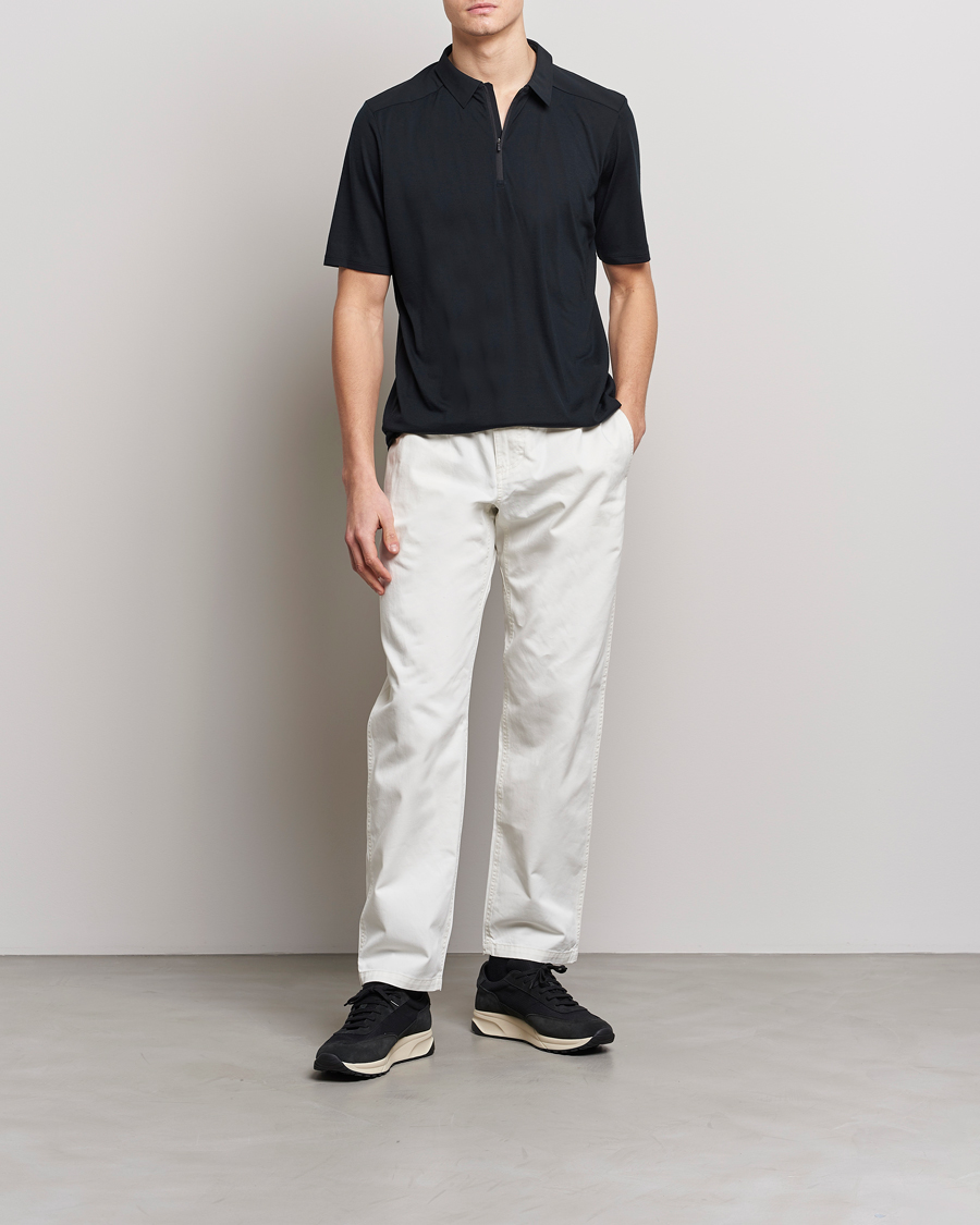 Herre | Pikéer | Arc'teryx Veilance | Frame Short Sleeve Polo Shirt Black