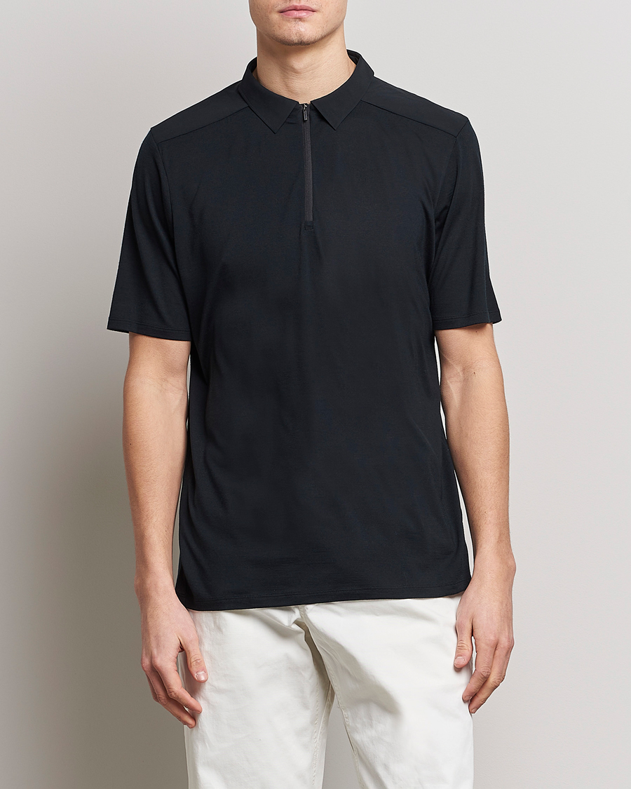 Herre | Pikéer | Arc'teryx Veilance | Frame Short Sleeve Polo Shirt Black
