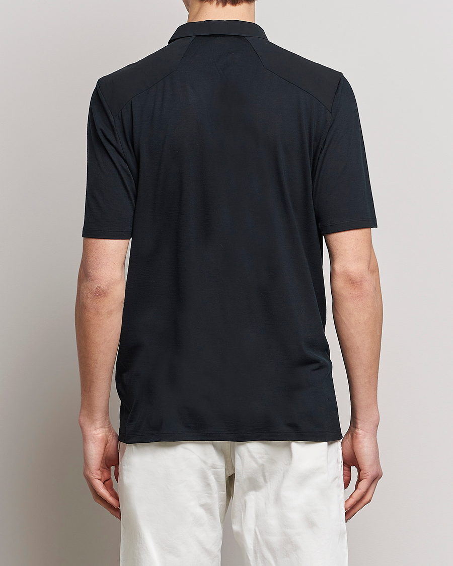 Herre | Pikéer | Arc'teryx Veilance | Frame Short Sleeve Polo Shirt Black