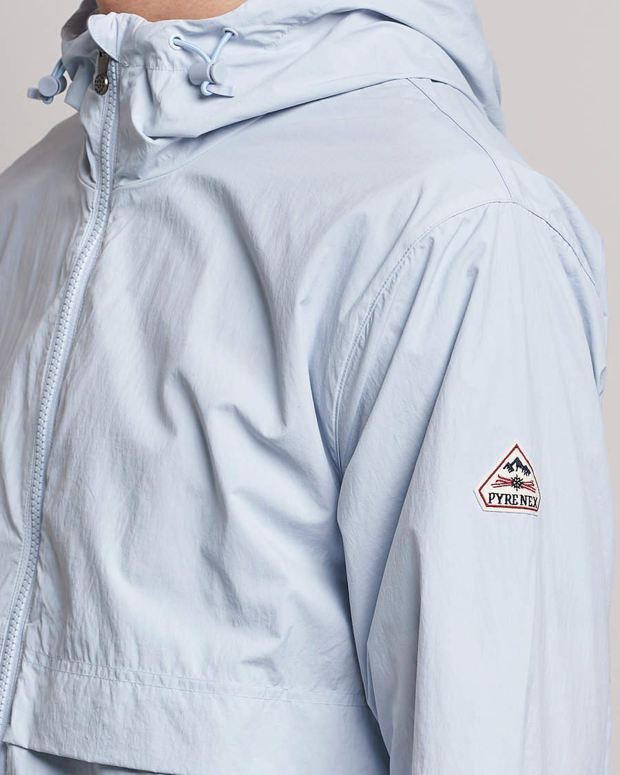 Herre | Jakker | Pyrenex | Ridge Windbreaker Hooded Jacket Arctic Ice