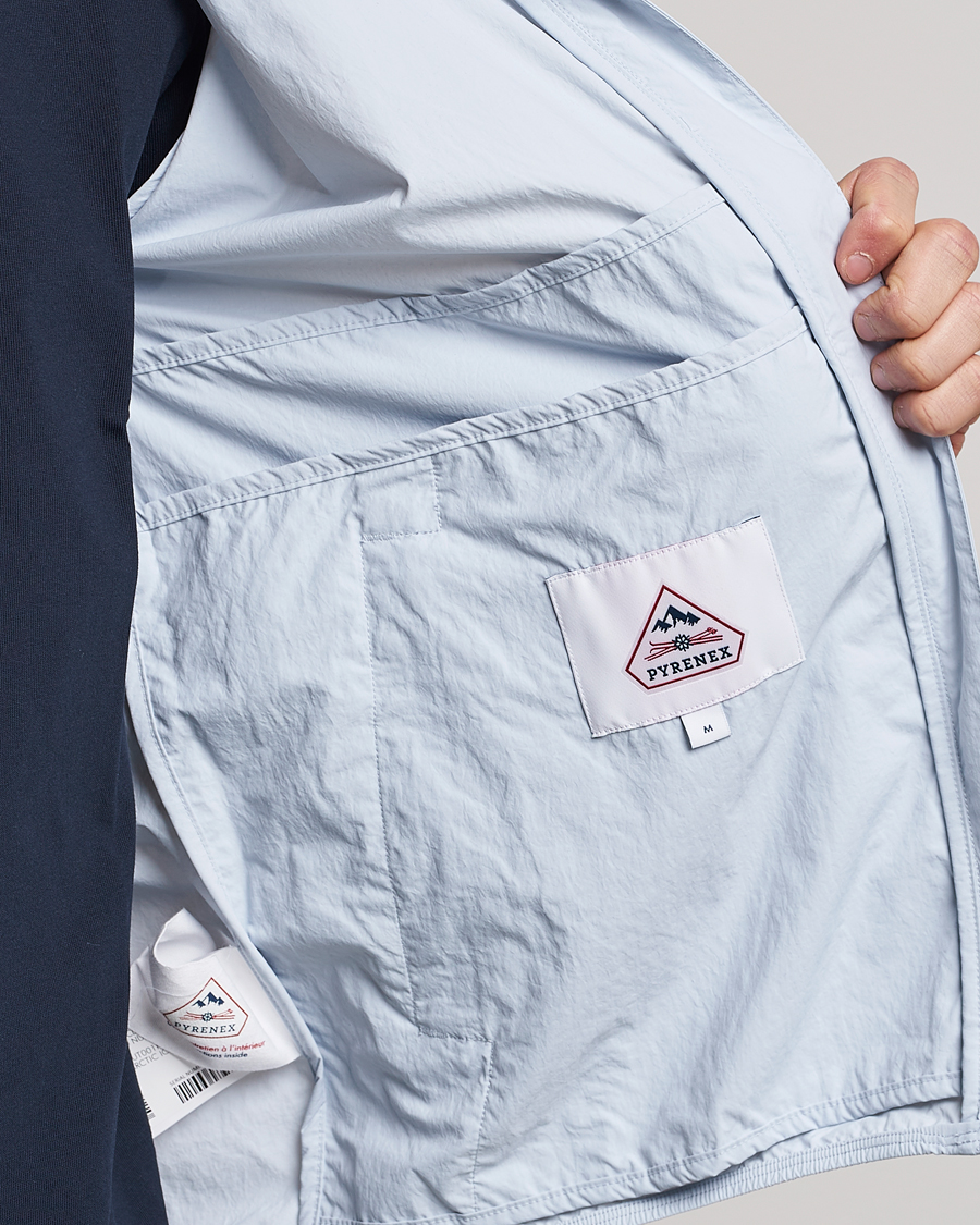 Herre | Jakker | Pyrenex | Ridge Windbreaker Hooded Jacket Arctic Ice
