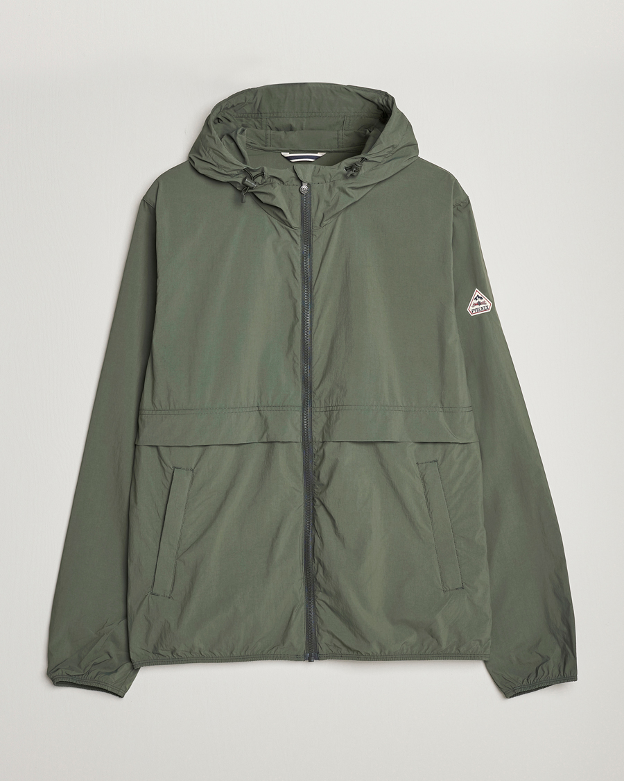 Herre | Jakker | Pyrenex | Ridge Windbreaker Hooded Jacket Jungle