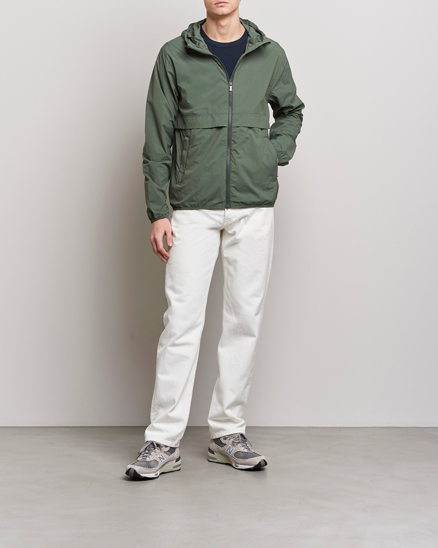 Herre | Jakker | Pyrenex | Ridge Windbreaker Hooded Jacket Jungle
