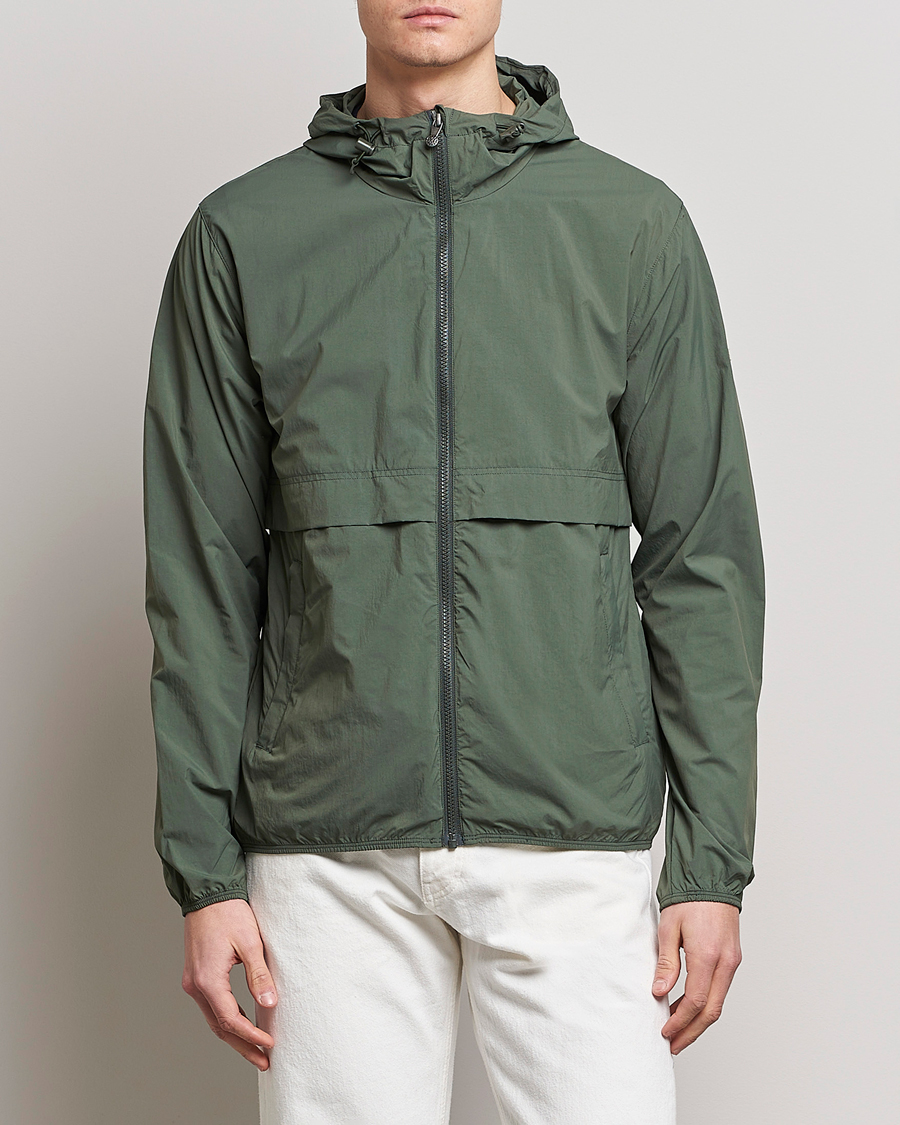 Herre | Jakker | Pyrenex | Ridge Windbreaker Hooded Jacket Jungle