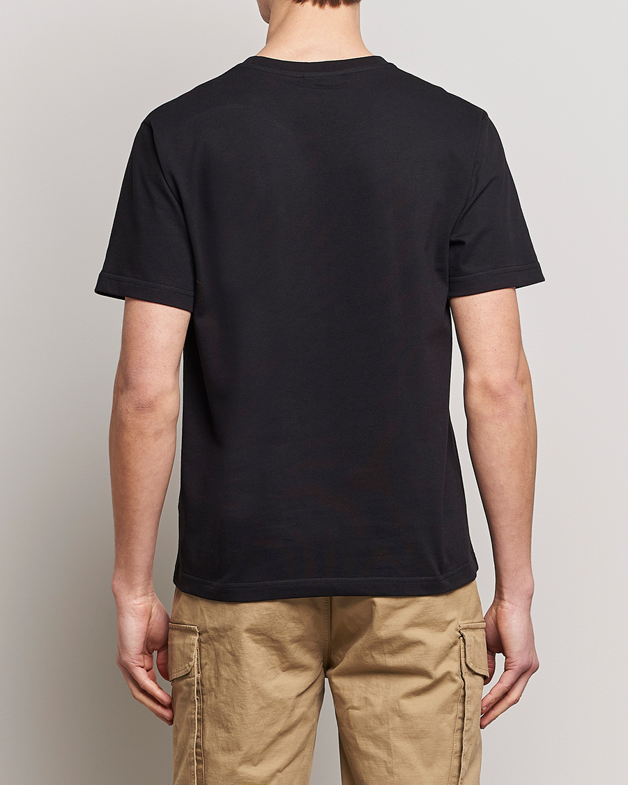Herre | T-Shirts | Pyrenex | Echo Cotton Logo T-Shirt Black