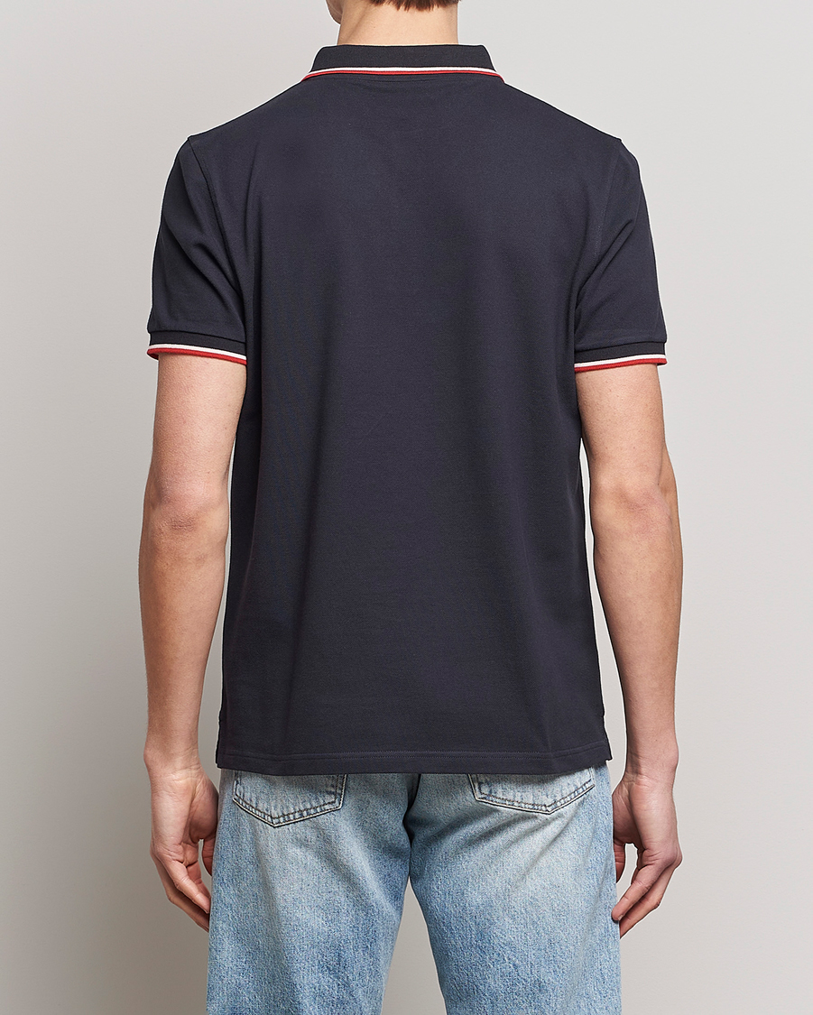 Herre | Pikéer | Pyrenex | Leyre Cotton Logo Polo Deep Ink