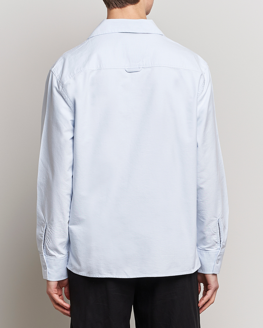 Herre | Skjorter | Filippa K | Oxford Overshirt Ice Blue