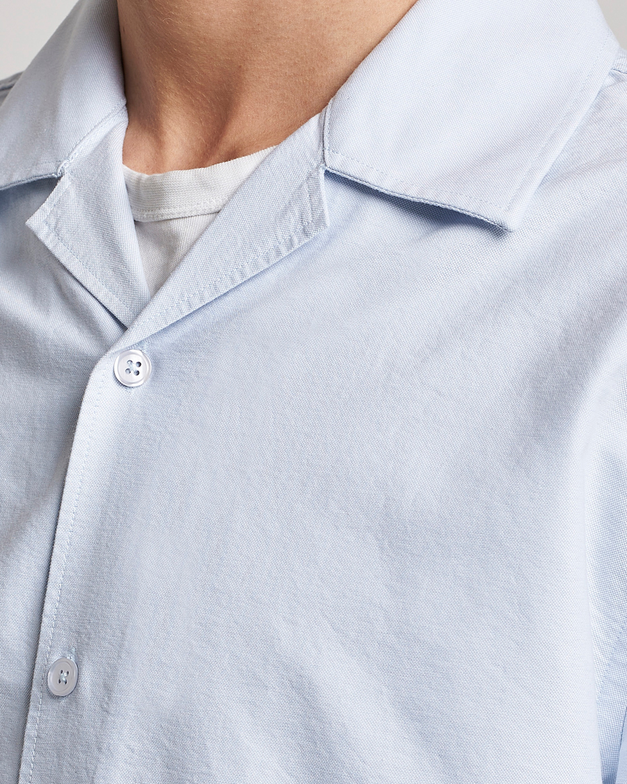 Herre | Skjorter | Filippa K | Oxford Overshirt Ice Blue