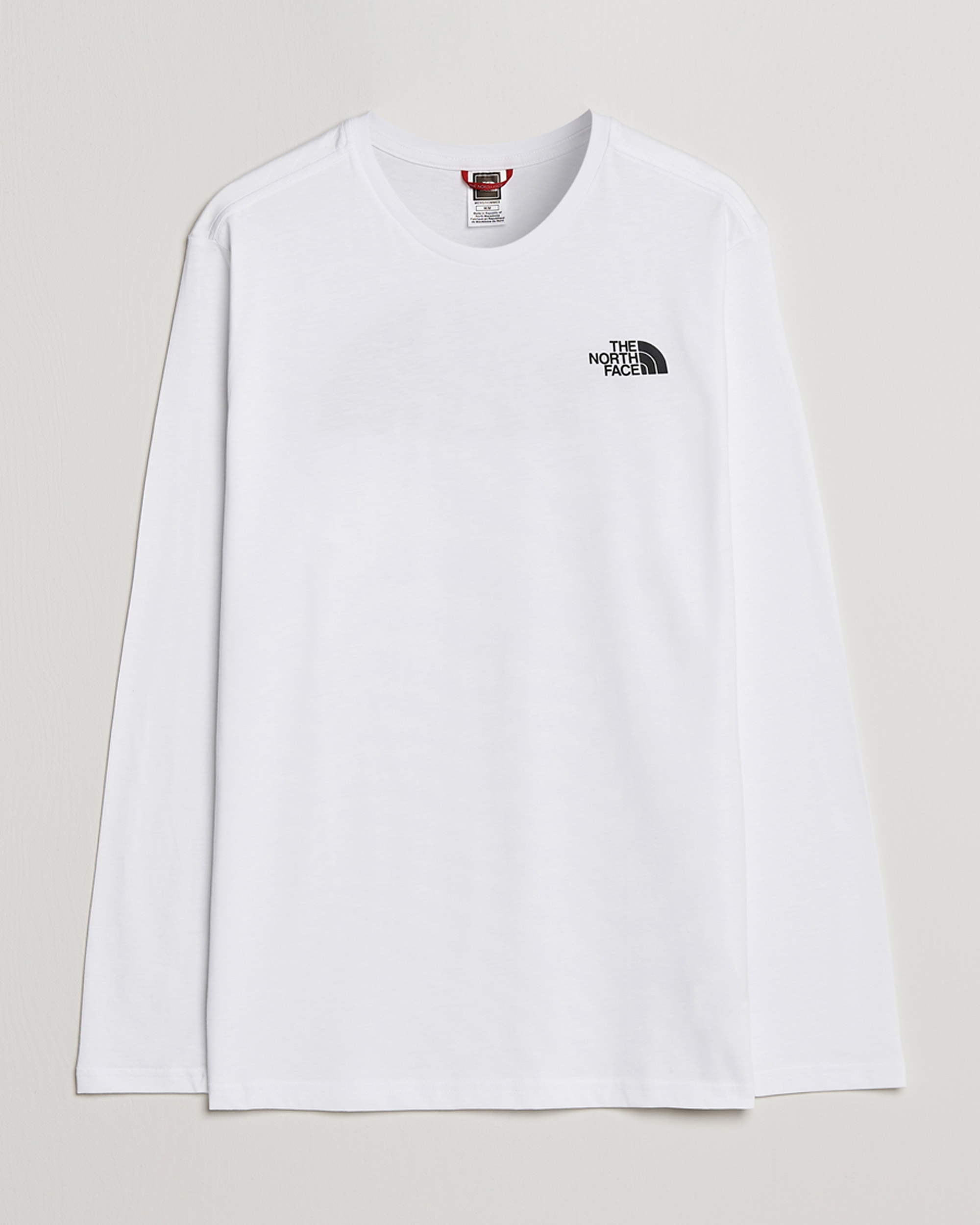 Herre |  | The North Face | Long Sleeve Easy T-Shirt White