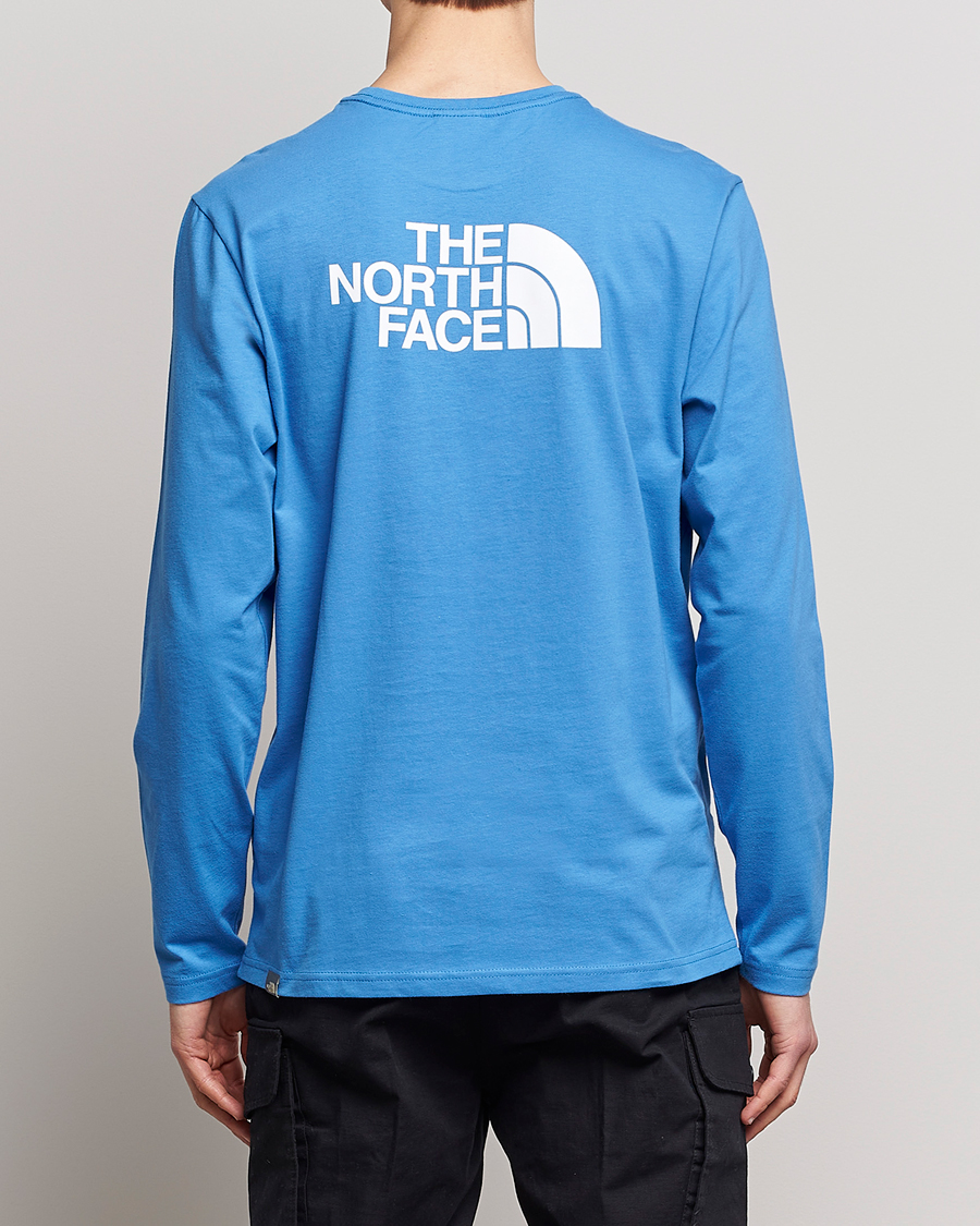 Herre | T-Shirts | The North Face | Long Sleeve Easy T-Shirt Super Sonic Blue