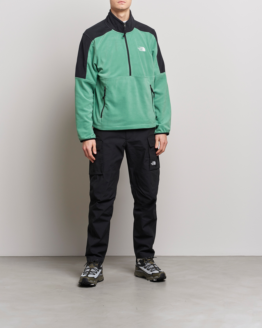 Herre | Gensere | The North Face | Polartec Fleece Half Zip Deep Grass Green