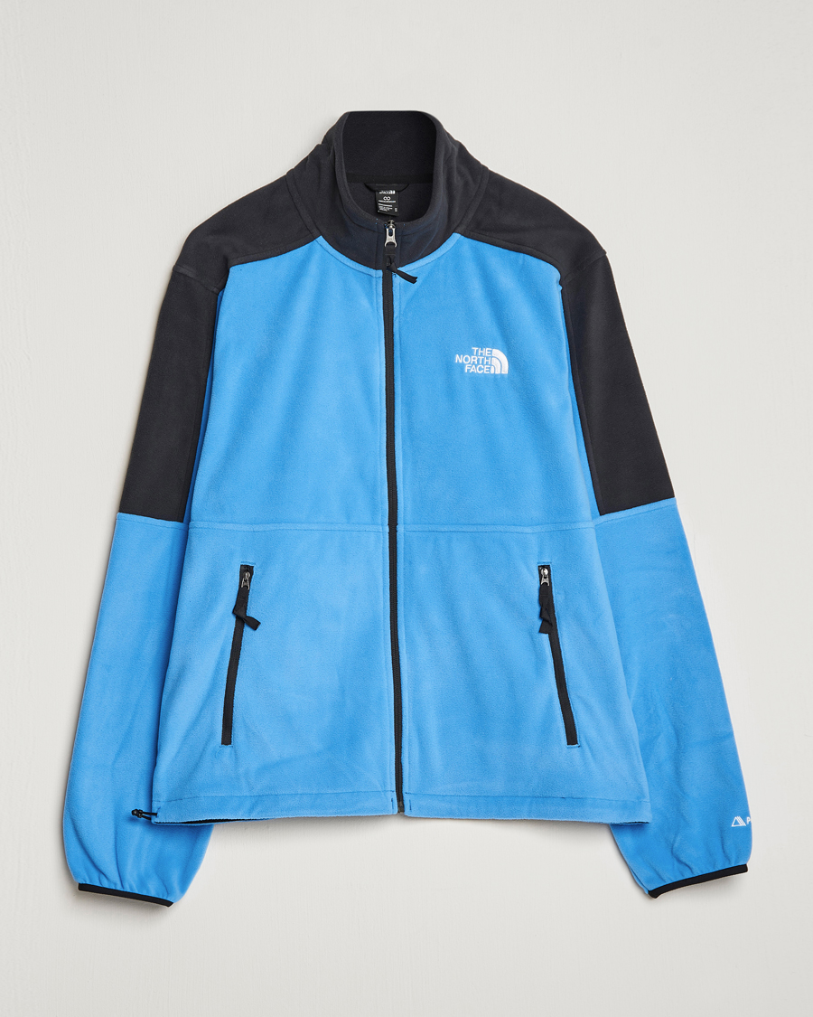 Herre | Gensere | The North Face | Polartec Fleece Full Zip Super Sonic Blue