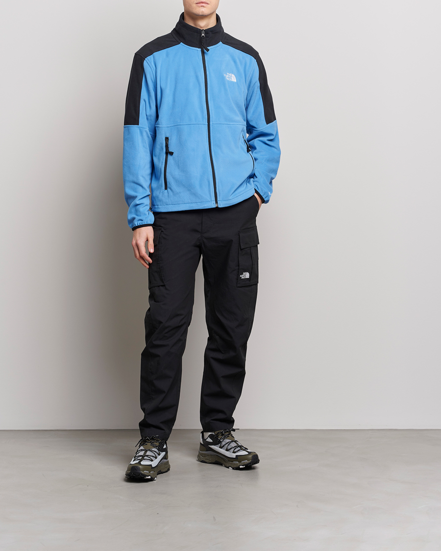 Herre | Gensere | The North Face | Polartec Fleece Full Zip Super Sonic Blue
