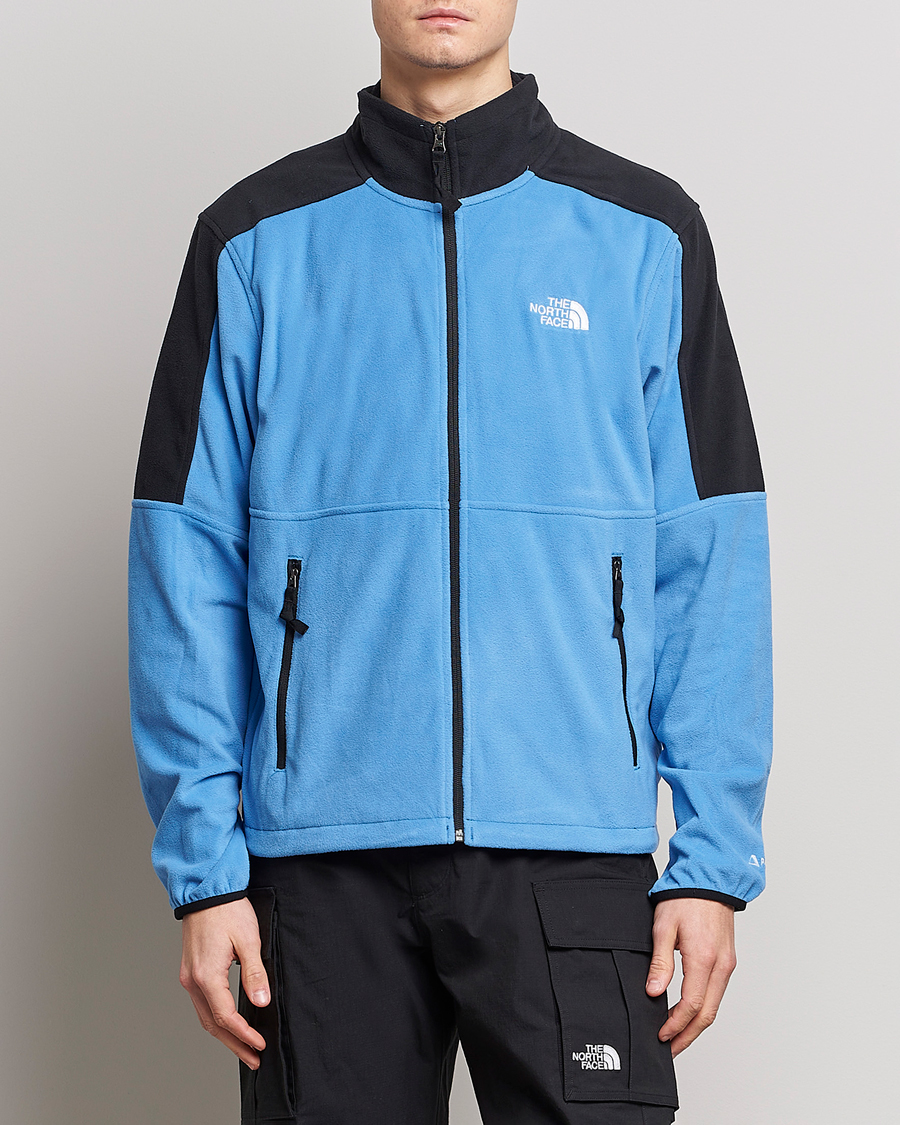 Herre | Gensere | The North Face | Polartec Fleece Full Zip Super Sonic Blue