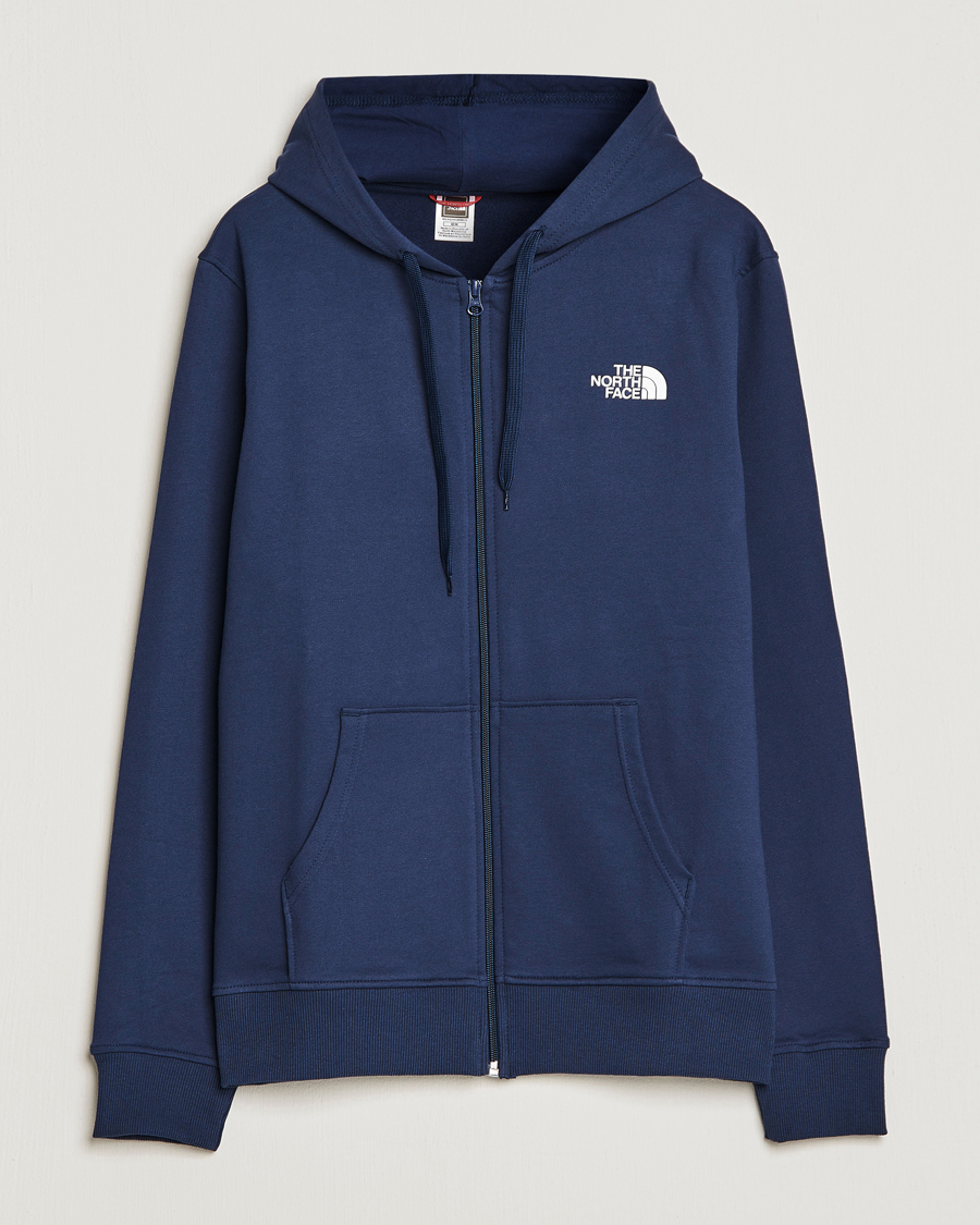 Herre | Gensere | The North Face | Open Gate Full Zip Hoodie Summit Navy