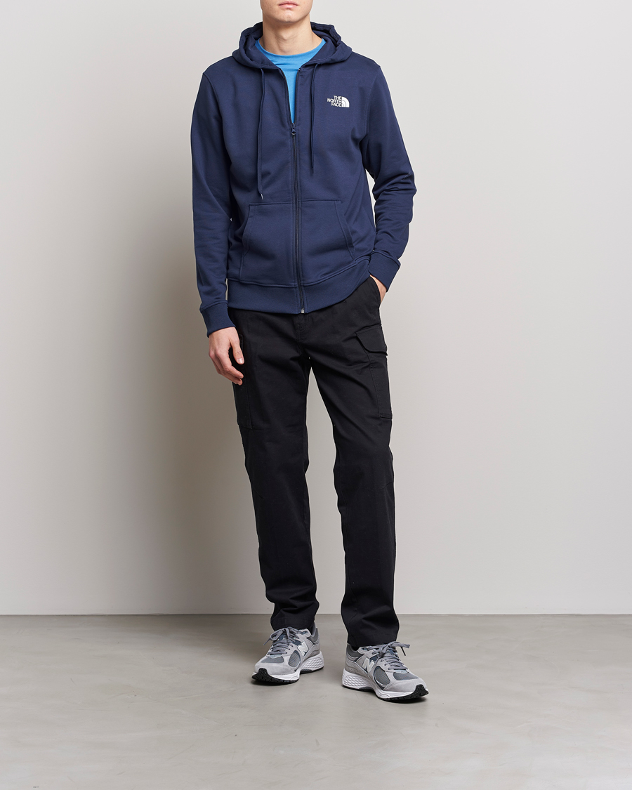 Herre | Gensere | The North Face | Open Gate Full Zip Hoodie Summit Navy