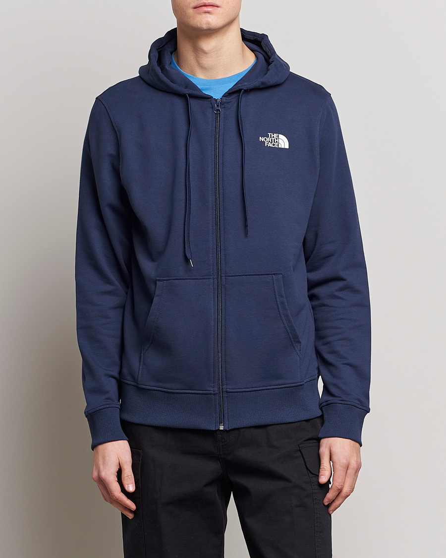 Herre | Gensere | The North Face | Open Gate Full Zip Hoodie Summit Navy