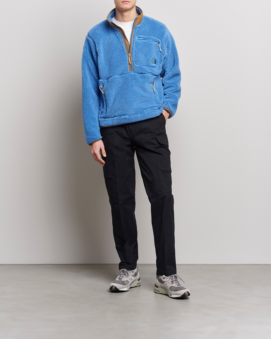 Herre | Gensere | The North Face | Heritage Fleece Pile Half Zip Super Sonic Blue