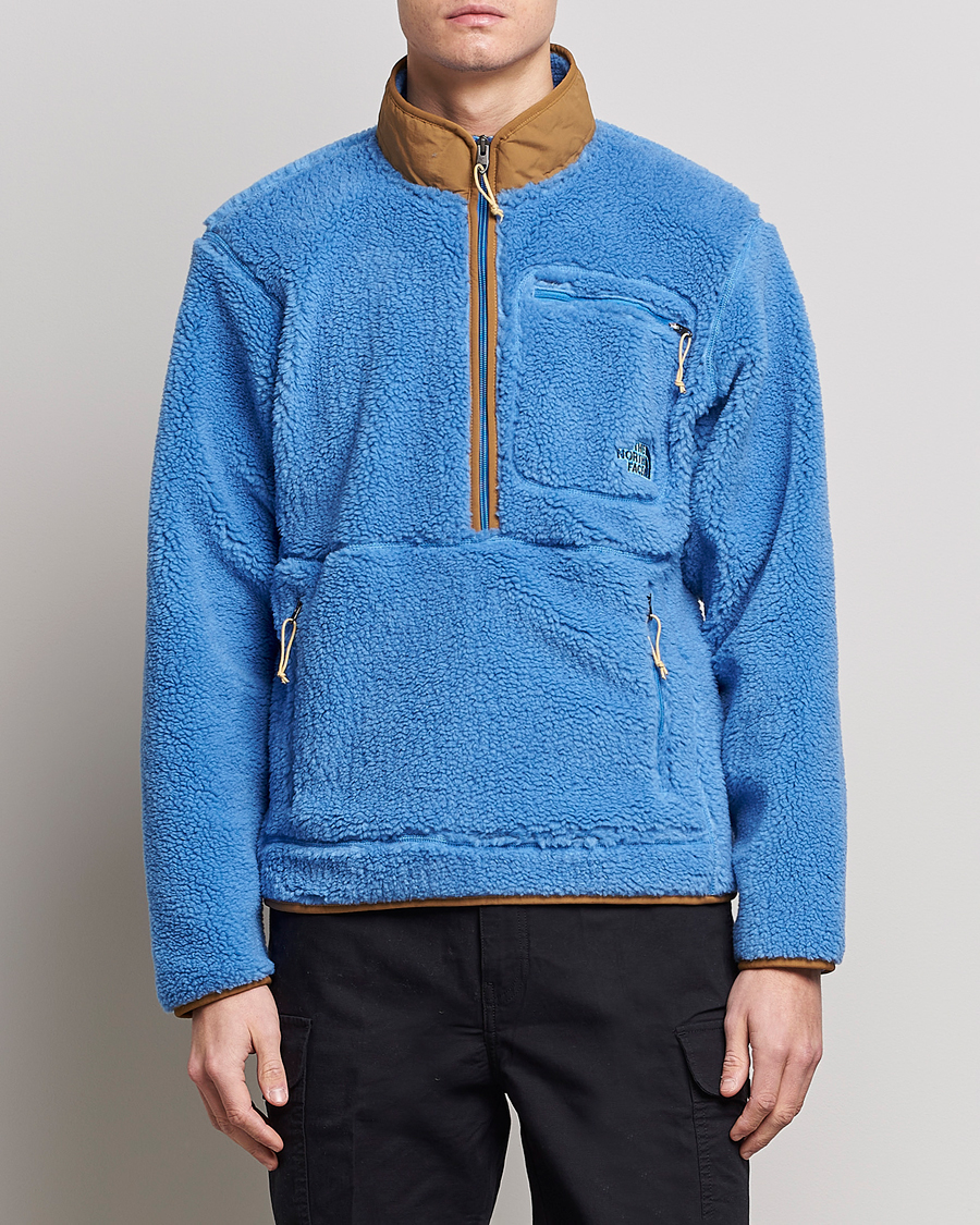 Herre | Gensere | The North Face | Heritage Fleece Pile Half Zip Super Sonic Blue