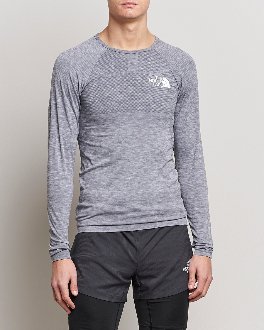 Herre |  | The North Face | Mountain Athletics Long Sleeve Meld Grey Heather