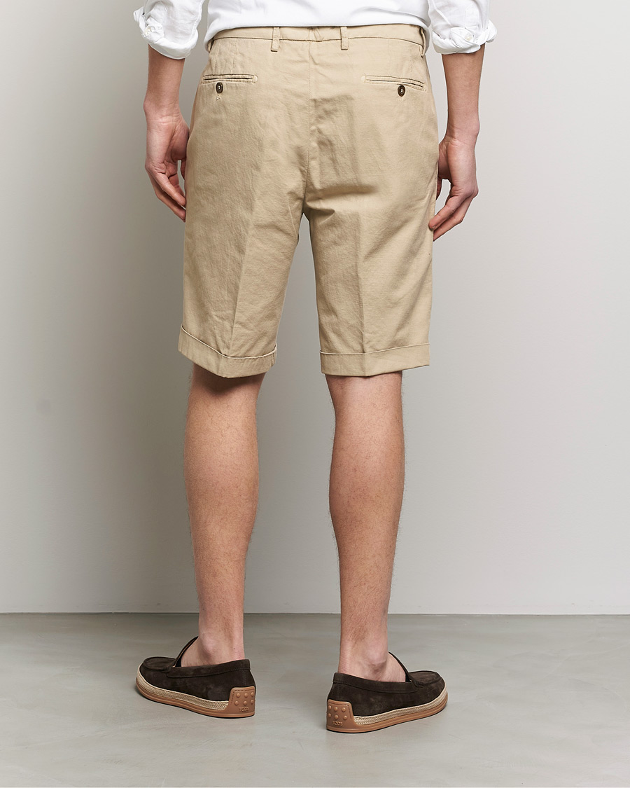 Herre | Shorts | Briglia 1949 | Linen/Cotton Shorts Beige
